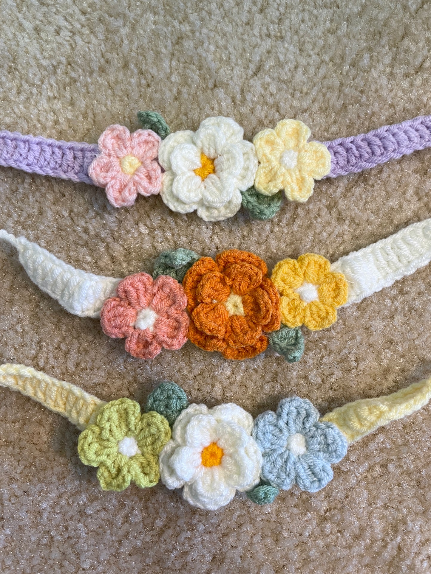 Flower Pet Collar