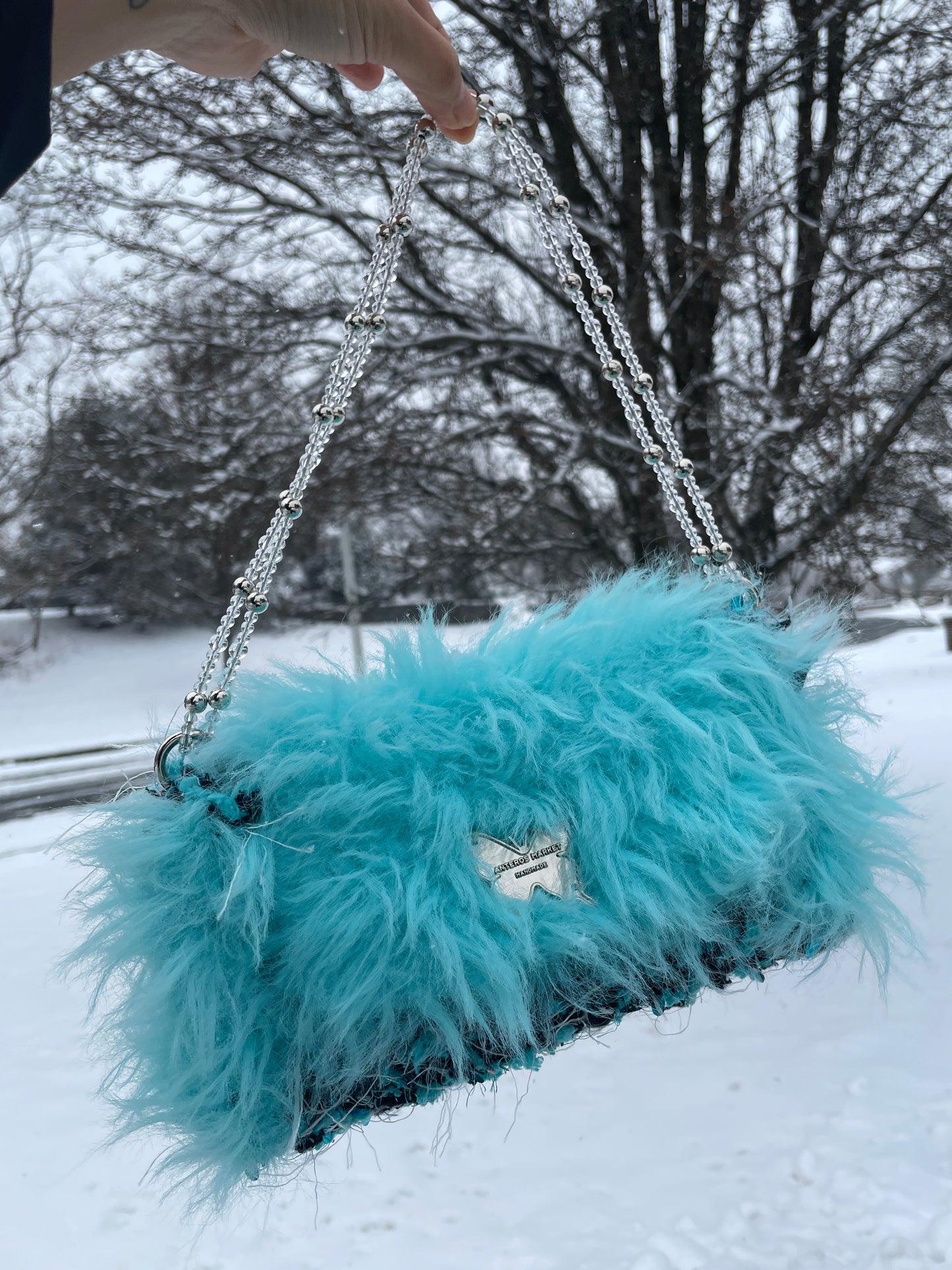 Sapphire Whisper Handbag