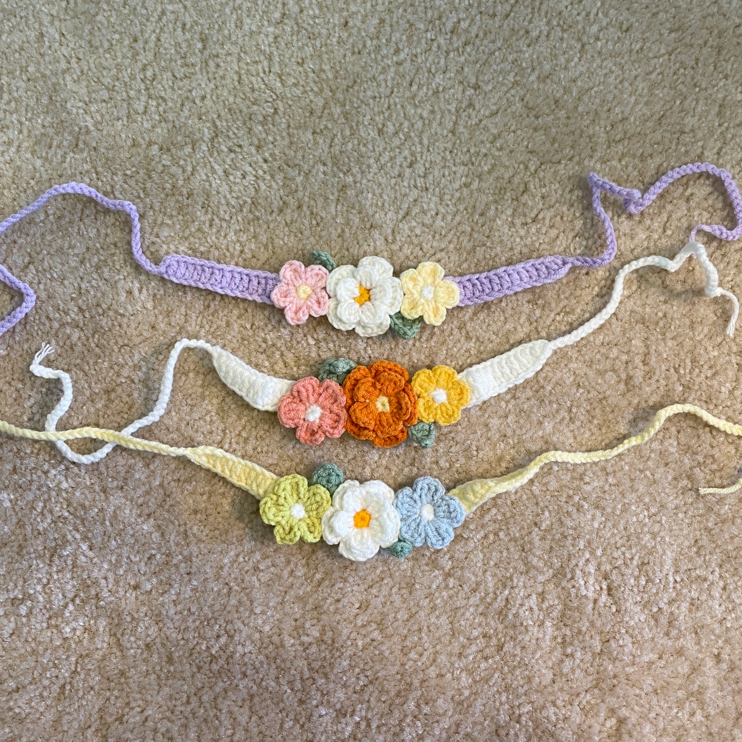 Flower Pet Collar