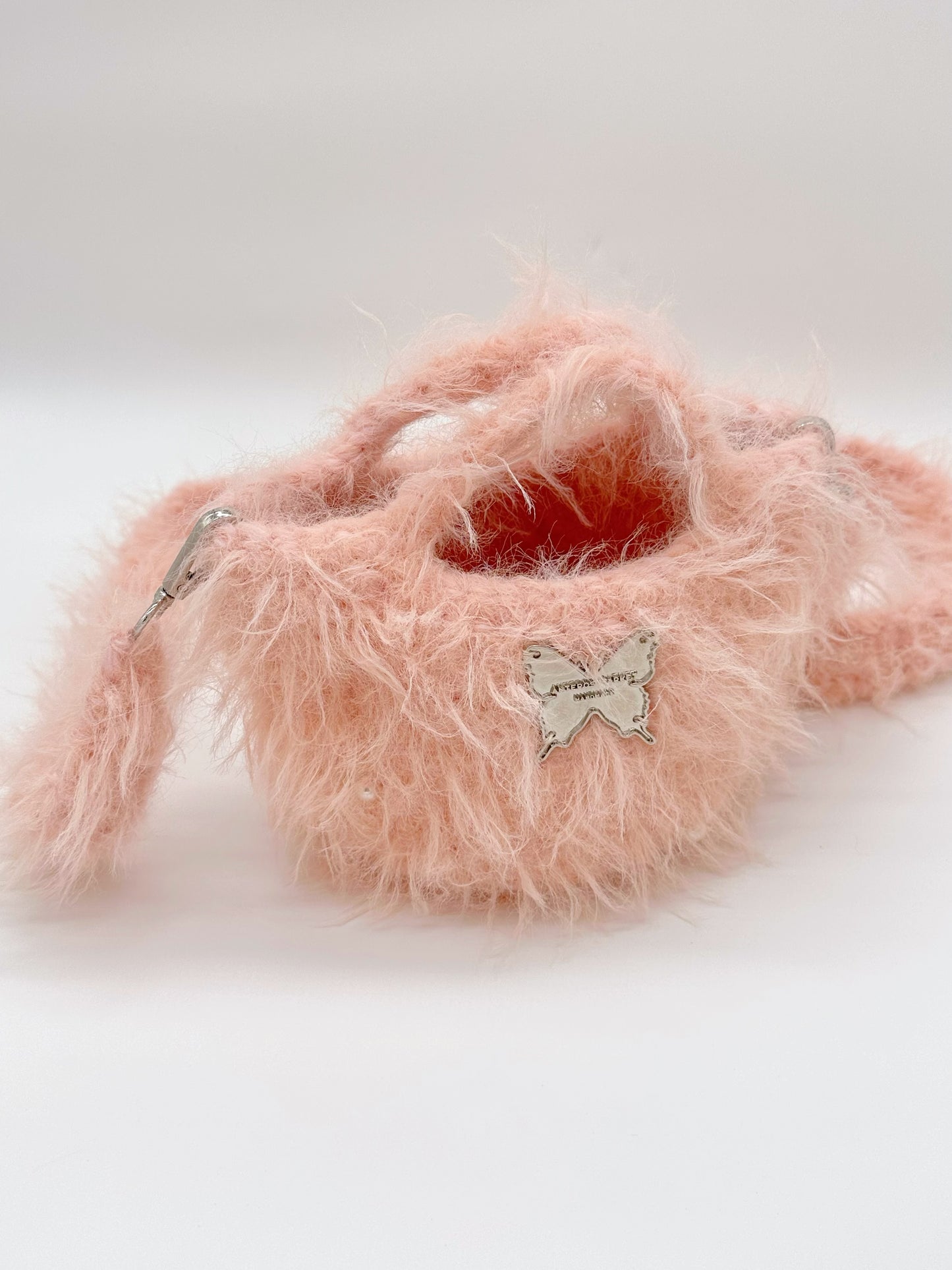 Peach Fuzz Bucket Bag
