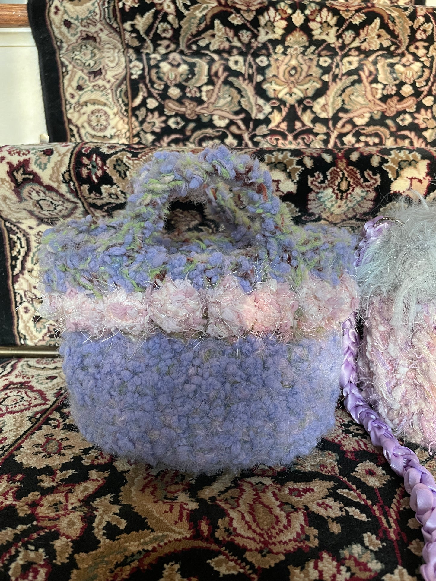 Blueberry Farm Bucket Bag