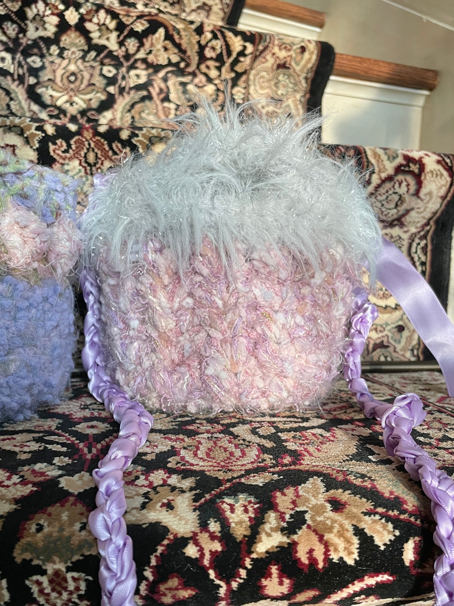 Lilac Frost Bucket Bag
