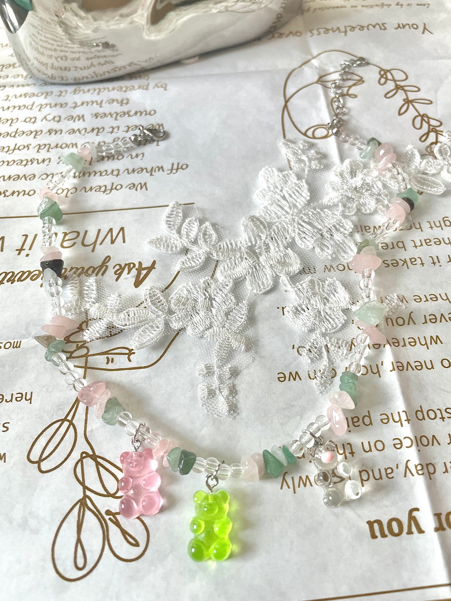 Aesthetic Bead Necklace