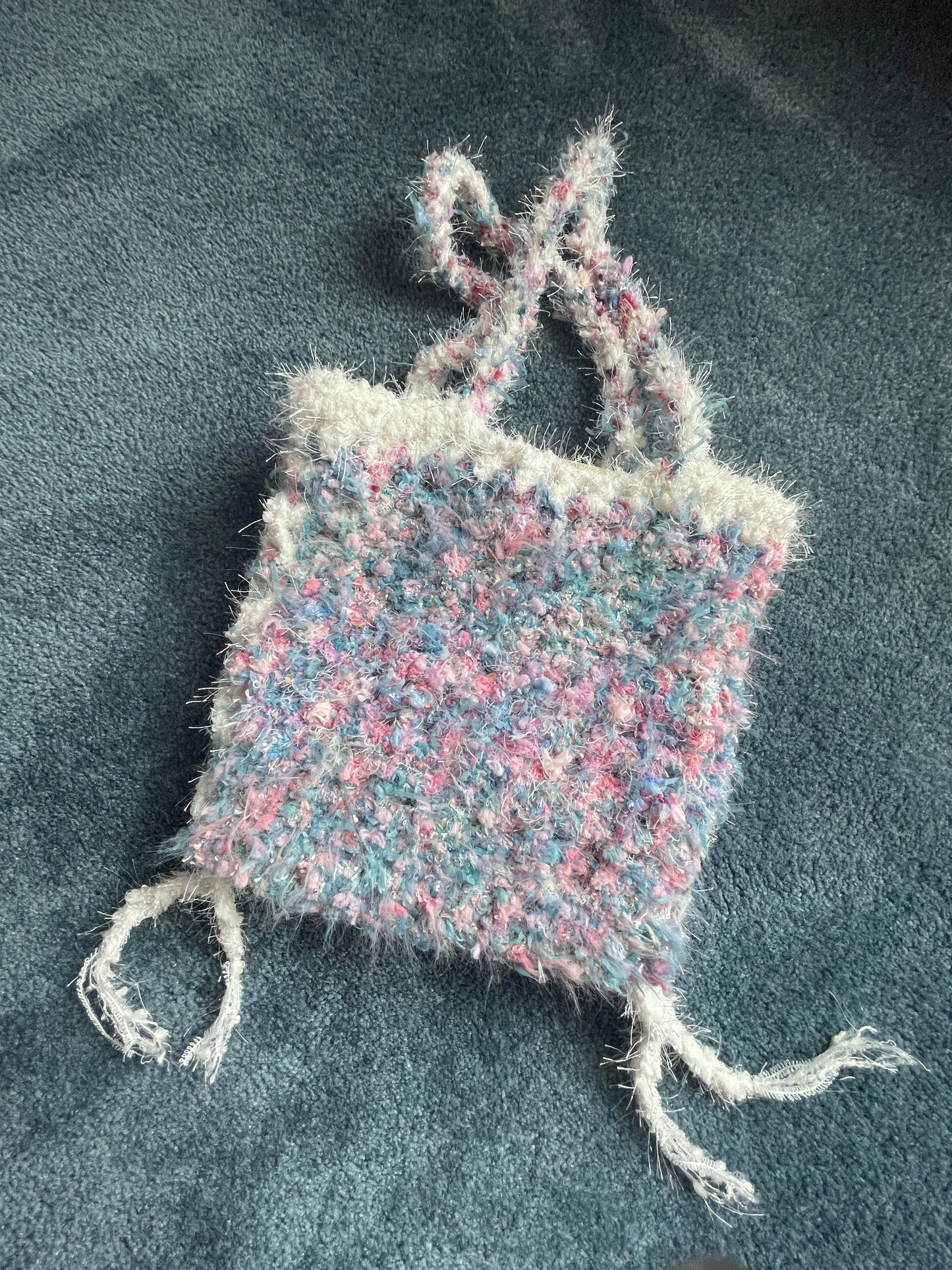 Cotton Candy Mesh Tote