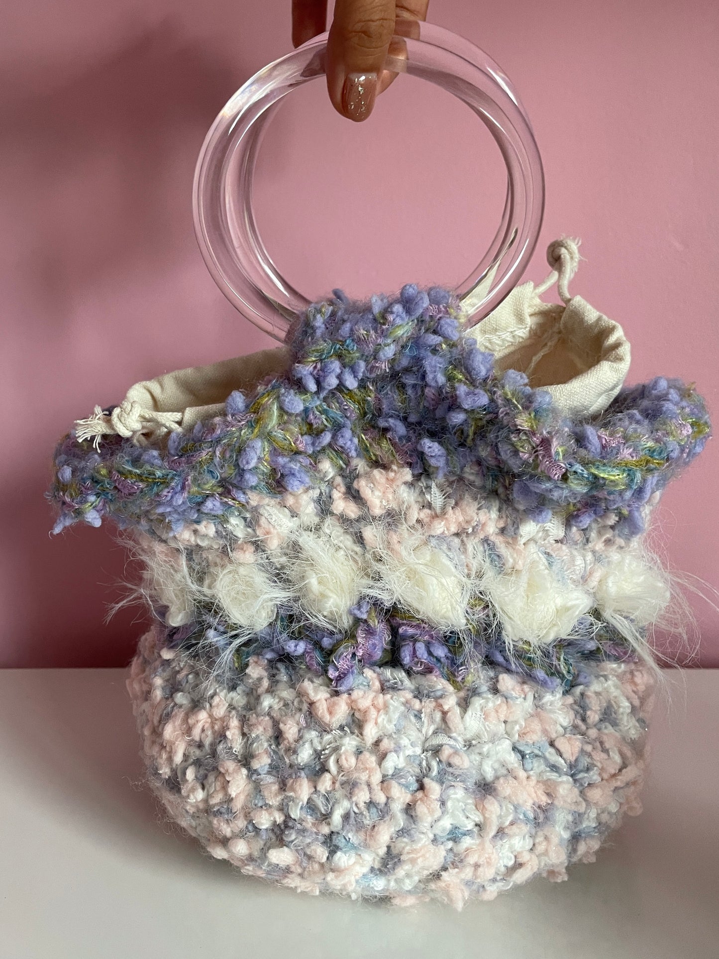 Blueberry Jam Bucket Bag