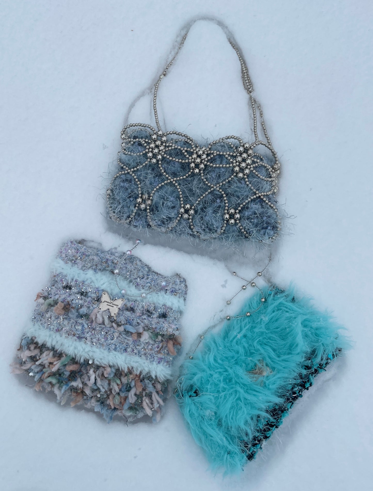 Ice Queen Square Clutch Bag